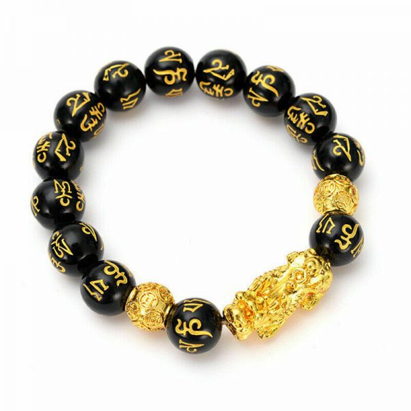 Feng Shui Pi Xiu Obsidian Wealth Bracelet 3