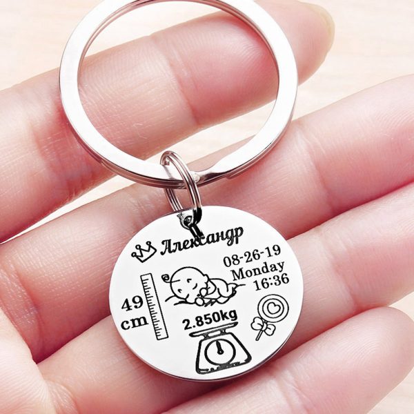 Personalized Baby Keyring  5