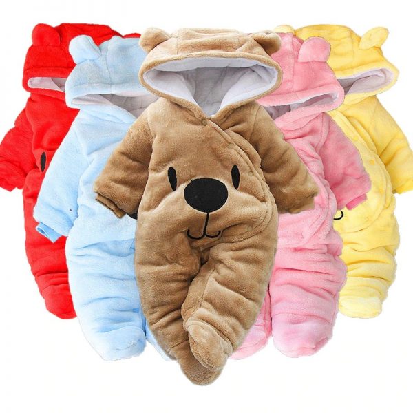 CUDDLY BEAR BABY ROMPER 3